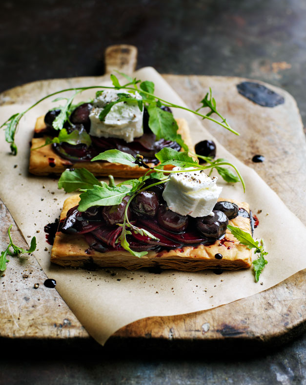 Donna Hay's Balsamic Beetroot and Goat’s Cheese Tarts