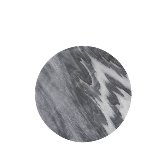 MARBLE CHARGER PLATE - GREY