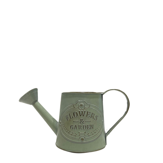 FLOWERS & GARDEN WATERING CAN - SMALL