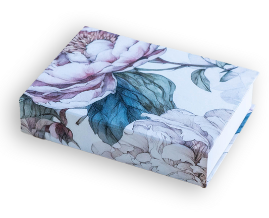 PEONIES JOTTER PAD - LIGHT