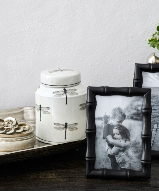 DRAGONFLY ROUND LIDDED JAR