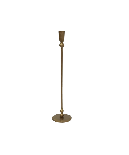 EDDIE GOLD CANDLEHOLDER - LARGE