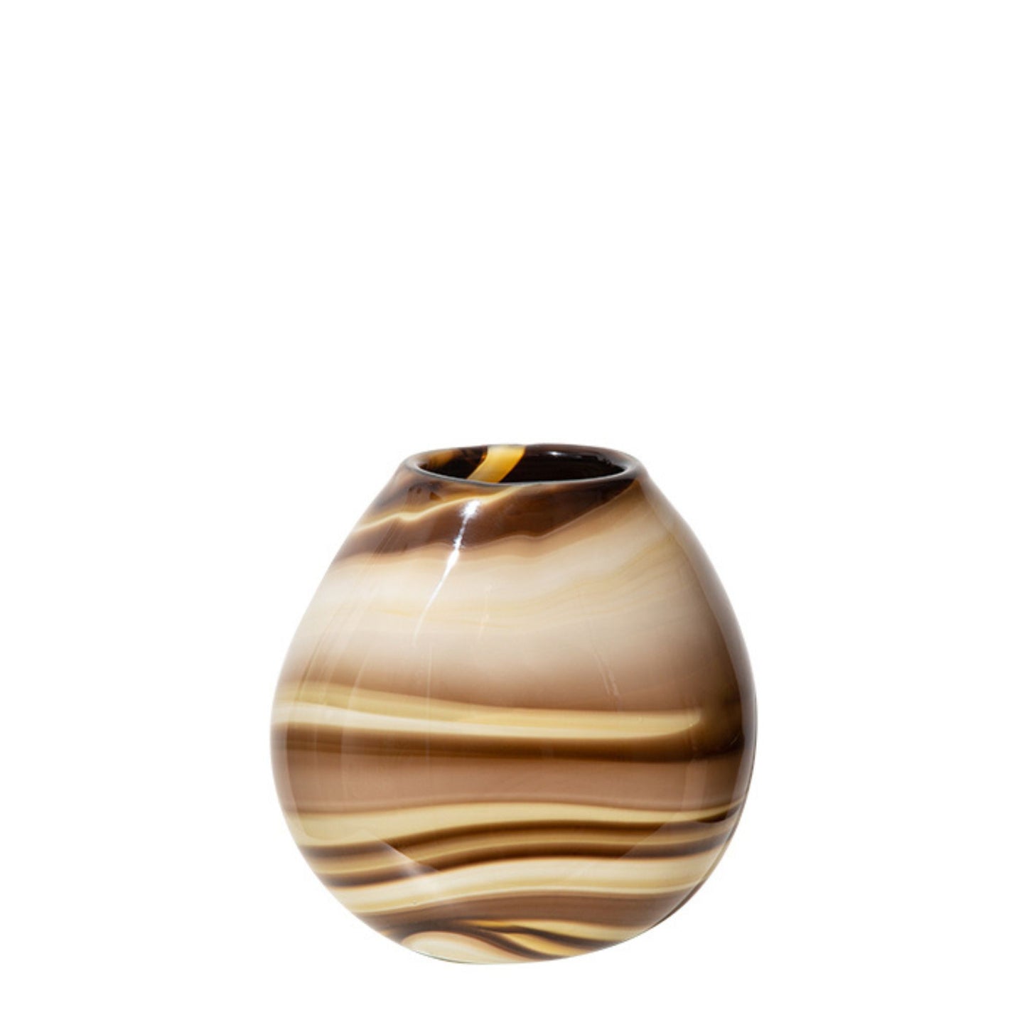 SEDIMENTARY GLASS VASE - SMALL