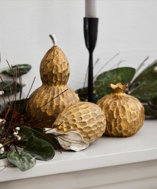 GOURD ORNAMENT - GOLD