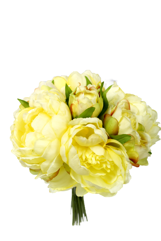 PEONY BOUQUET - YELLOW