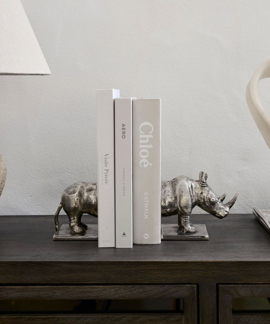 RHINO BOOKENDS