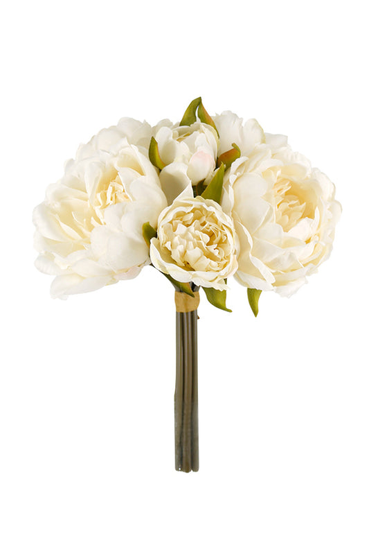 VINTAGE PEONY BOUQUET - CREAM