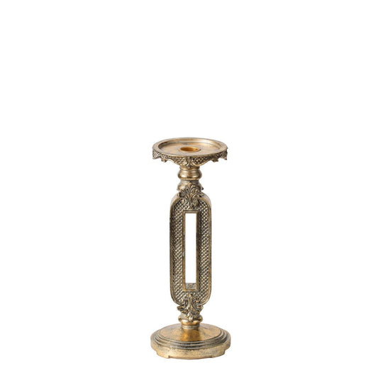 ANTIQUE GOLD CANDLE HOLDER