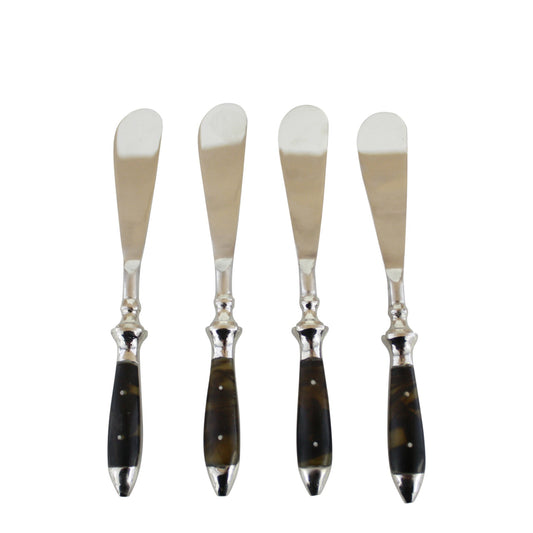 TORTOISESHELL RESIN SPREADERS - SET OF 4