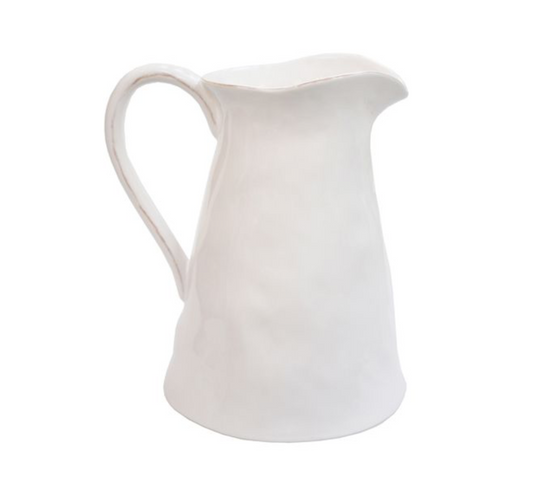 PRIMITIF WHITE PITCHER