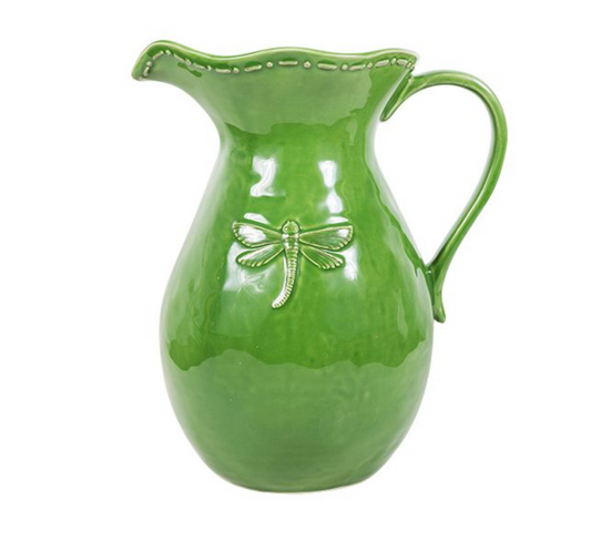 DRAGONFLY STONEWARE JUG - LARGE