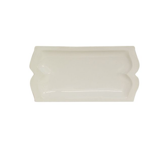 VIENNA STONEWARE RECTANGLE PLATTER