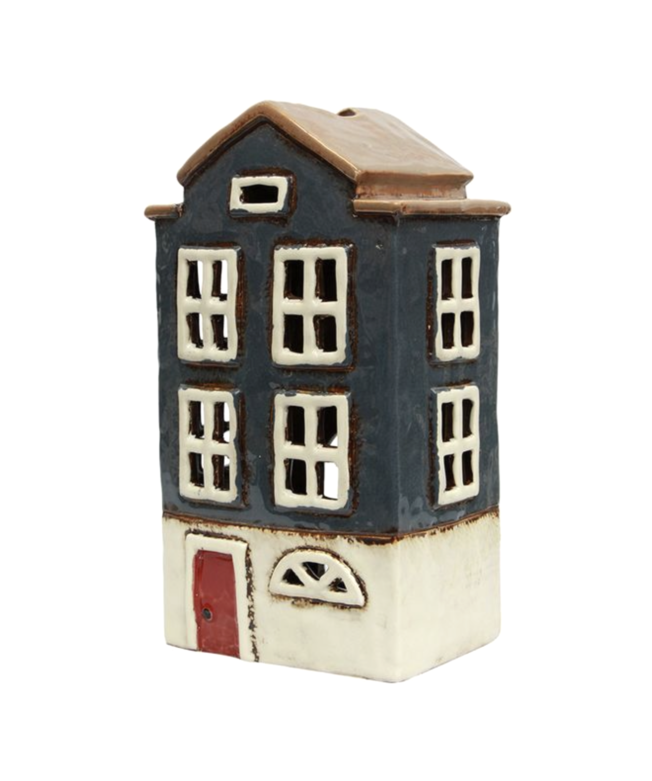 PRE ORDER: ALSACE TEALIGHT HOUSE - NORDIC NAVY