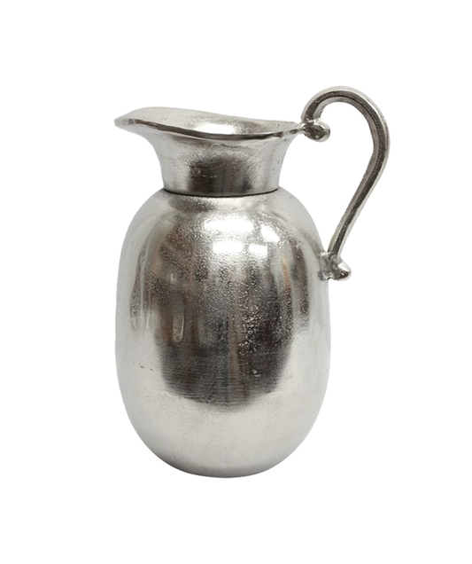 VALERIA SILVER FLOWER JUG - LARGE